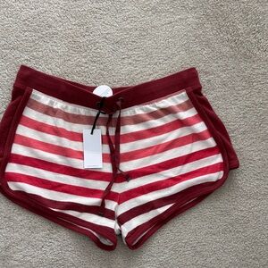 Z SUPPLY striped terry shorts